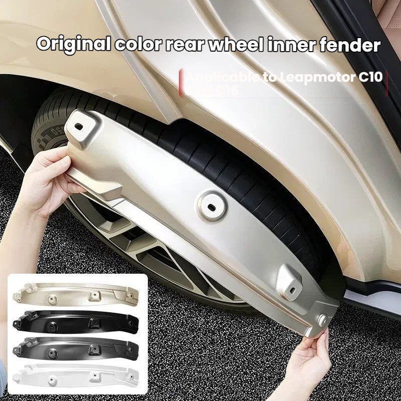 Parafanghi posteriori per Leapmotor C10 C16, rivestimento parafango interno, paraspruzzi, parafango per la riduzione del rumore, accessori per la modifica dell'auto