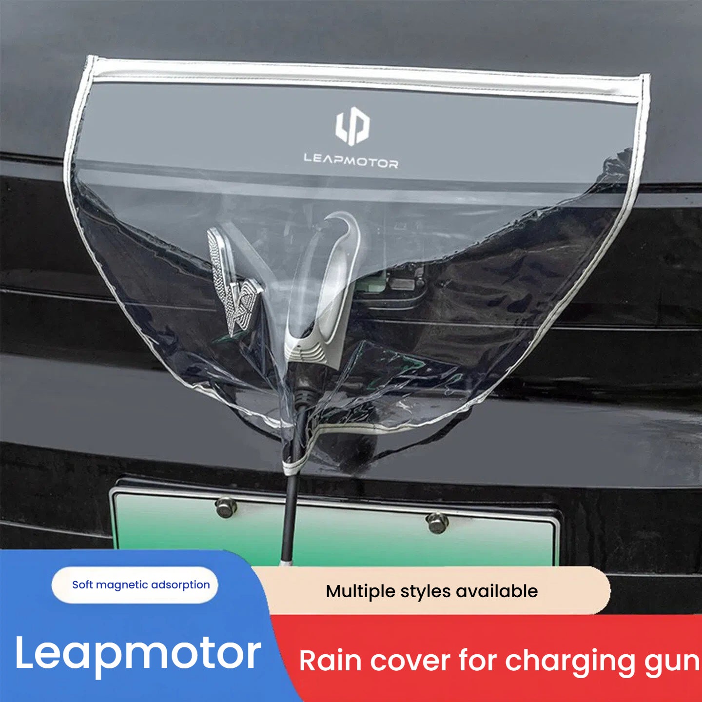 Universal EV Charging Gun Rain Cover Waterproof Protective Shield for Leapmotor C11 C10 C01 T03 Electric Vehicle Charging Accessories
