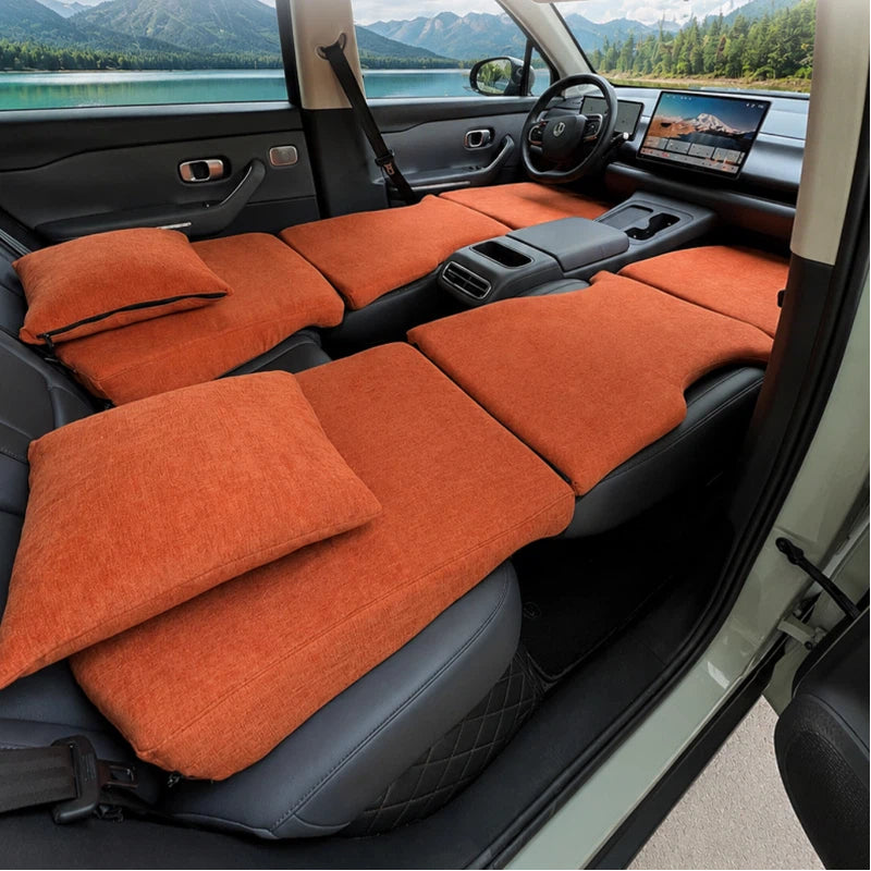 Foldable Car Sleeping Mattress for Leapmotor C11 C10 D19 B10 SUV Travel Camping Bed Pad Comfortable Portable Car Mattress