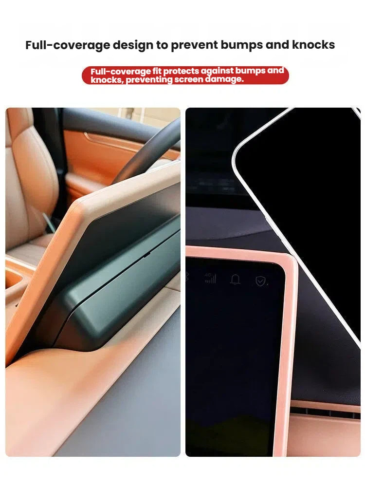 Silicone Center Console Screen Protector Cover for Leapmotor C10 C16 D19 D99 Car Interior Accessories Touch Screen Protective Case