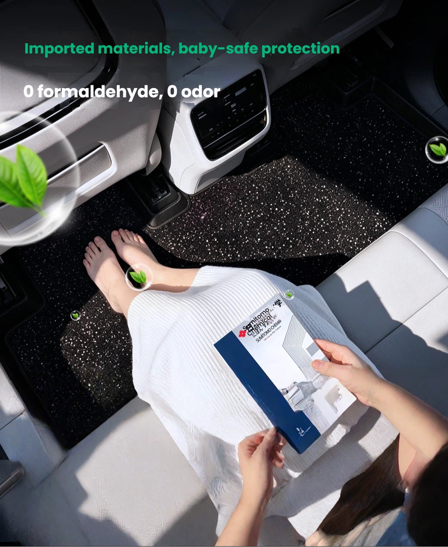 Tappetini auto TPE a copertura totale per Leapmotor C10 A10 B10 B01 C16 C11 Lafa5, su misura, impermeabili, accessori interni