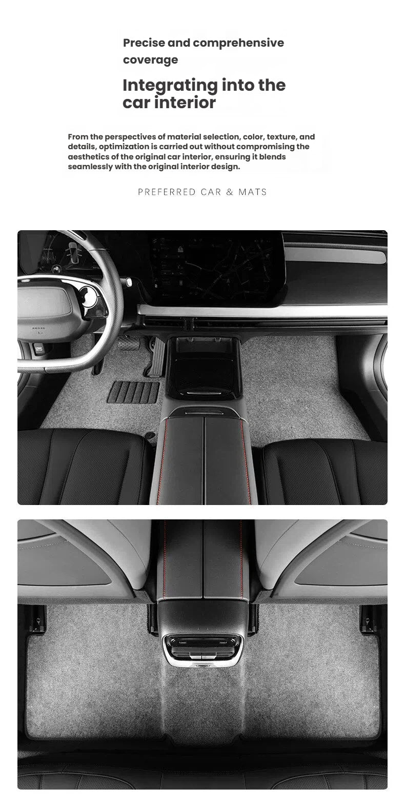 Car Floor Mats for Leapmotor B10 B01 C11 T03 C01 C10 C16 D19 A10 Lafa5 Original Style Carpet Vehicle Interior Accessories