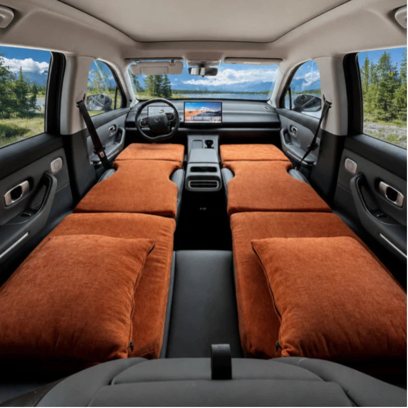 Foldable Car Sleeping Mattress for Leapmotor C11 C10 D19 B10 SUV Travel Camping Bed Pad Comfortable Portable Car Mattress