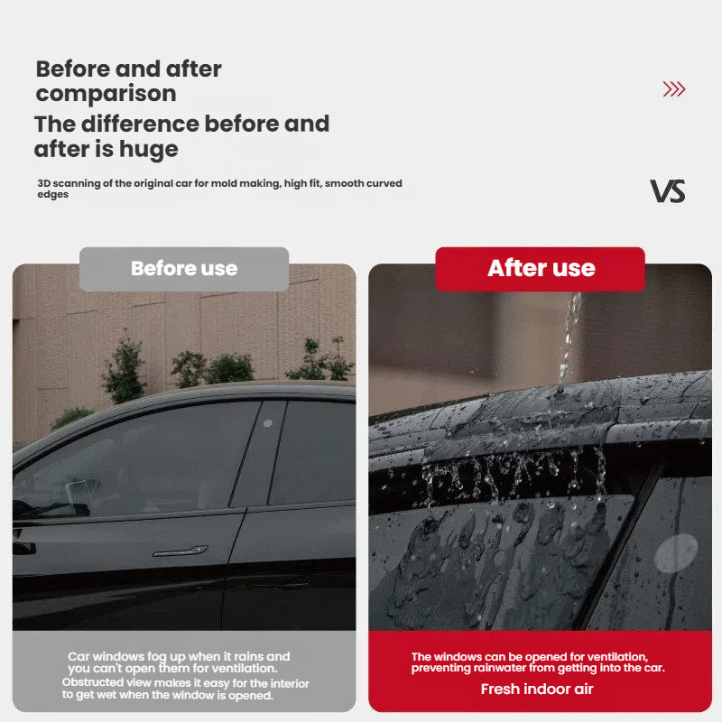 Car Window Rain Guards for Leapmotor C10  A10 B10 C16 Lafa5