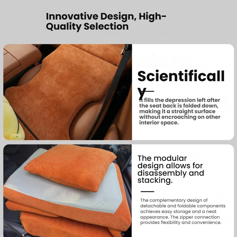 Foldable Car Sleeping Mattress for Leapmotor C11 C10 D19 B10 SUV Travel Camping Bed Pad Comfortable Portable Car Mattress