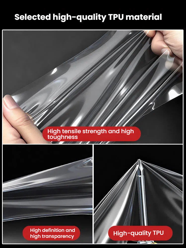 TPU Steering Wheel Button Protective Film for Leapmotor C10 C11 C16 D19 D99 Car Interior Modification Accessories