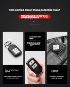Leather Car Key Case Cover for Leapmotor C11 C10 T03 C01 C16 B10 Key Fob Protective Shell Luxury Auto Accessories