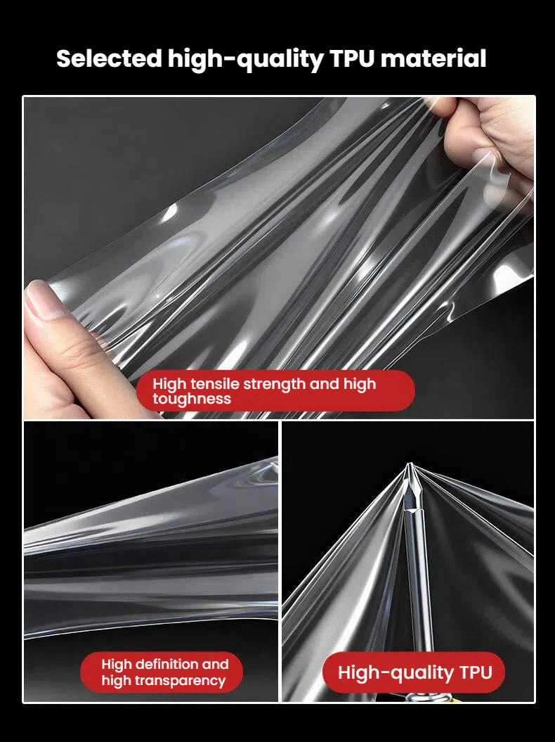 TPU Steering Wheel Button Protective Film for Leapmotor C10 C11 C16 D19 D99 Car Interior Modification Accessories