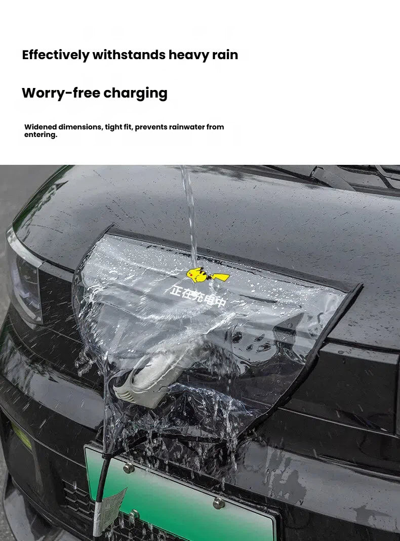 Universal EV Charging Gun Rain Cover Waterproof Protective Shield for Leapmotor C11 C10 C01 T03 Electric Vehicle Charging Accessories