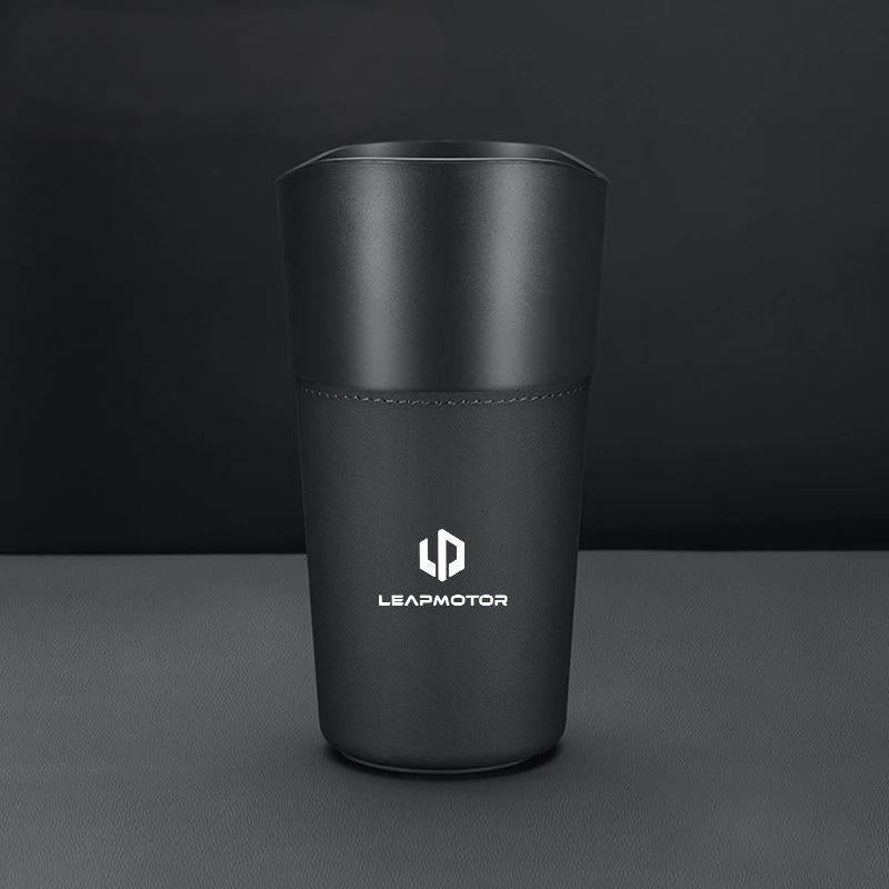 Car Trash Can Mini Leather Wather Cup - Leapmotor Accessories