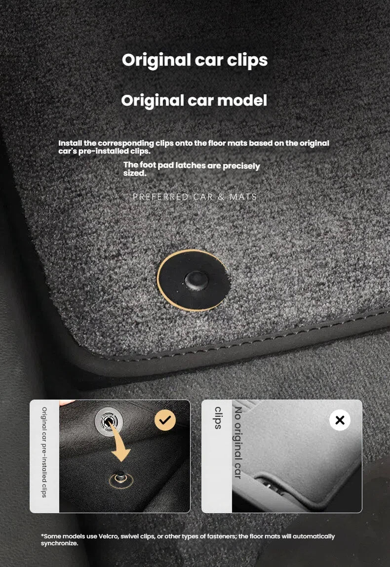 Car Floor Mats for Leapmotor B10 B01 C11 T03 C01 C10 C16 D19 A10 Lafa5 Original Style Carpet Vehicle Interior Accessories