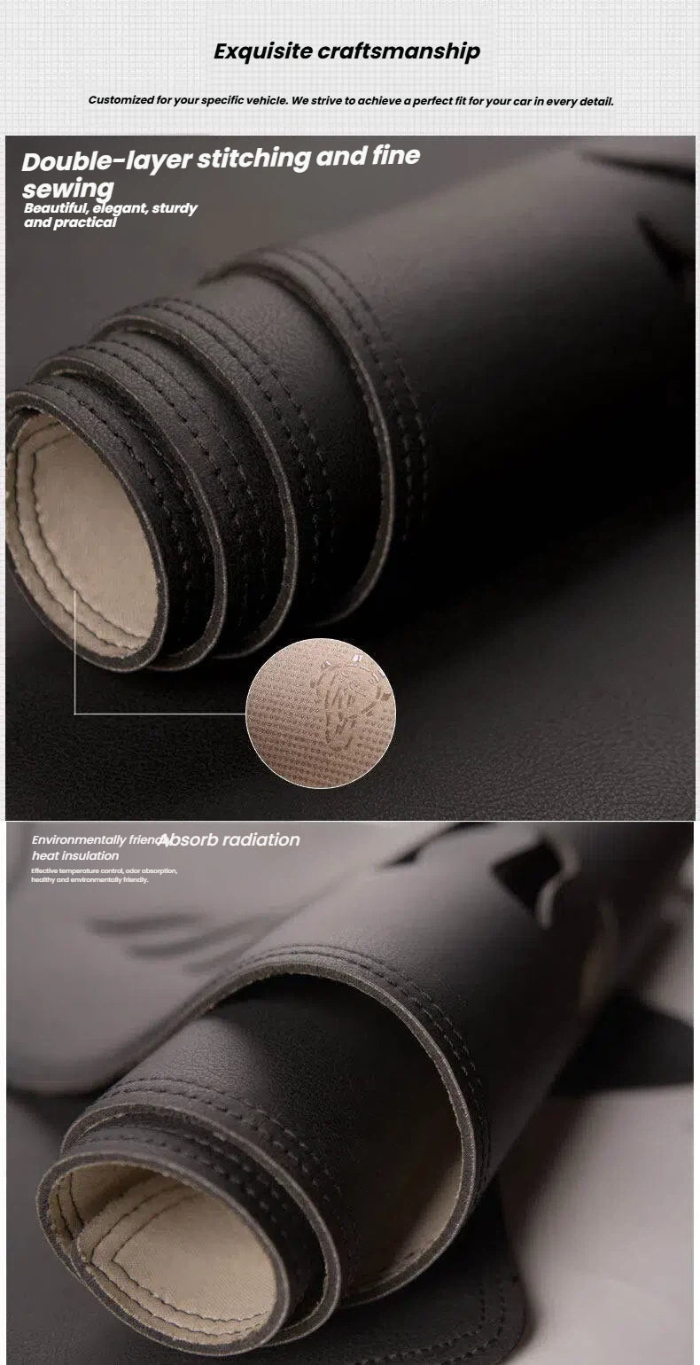Copertura parasole per cruscotto Leapmotor B10 Tappetino cruscotto in pelle a copertura totale Protezione UV Isolamento termico Accessorio per interni auto