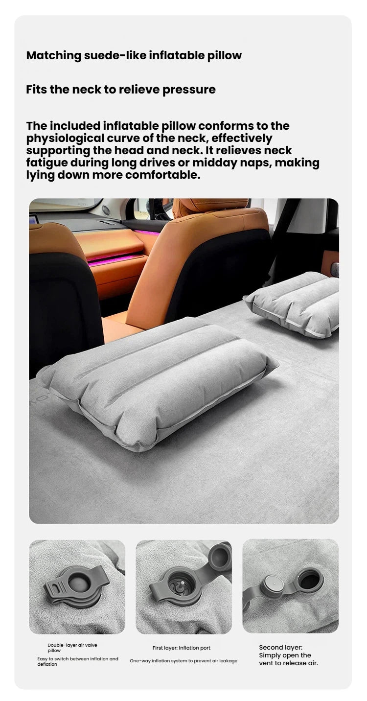 Car Air Mattress for Leapmotor A10 B10 C10 Rear Seat Travel Sleeping Pad Portable SUV Camping Bed