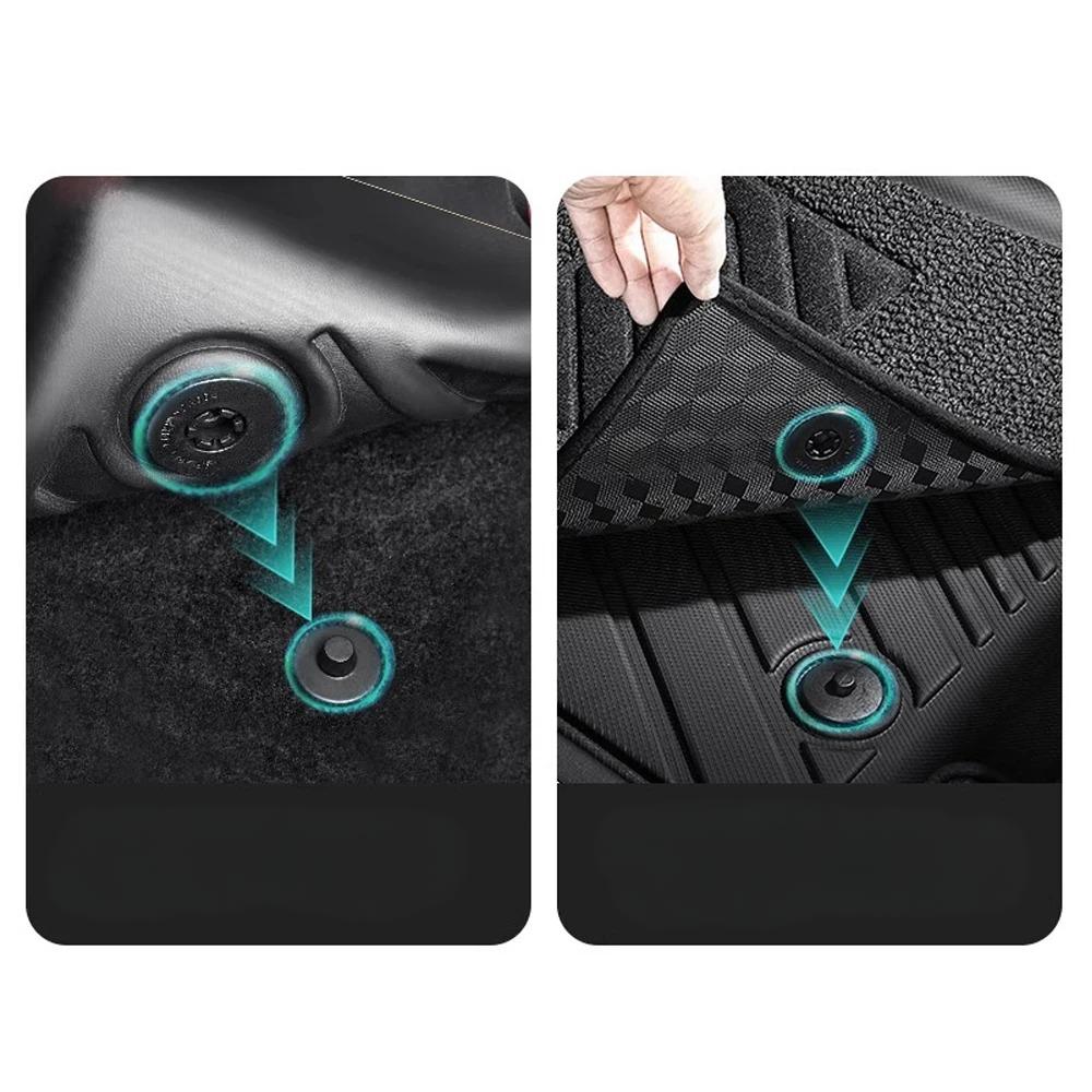 Leapmotor T03 Floor Mats Trunk Pad TPE 3D Foot Mat - Leapmotor Accessories