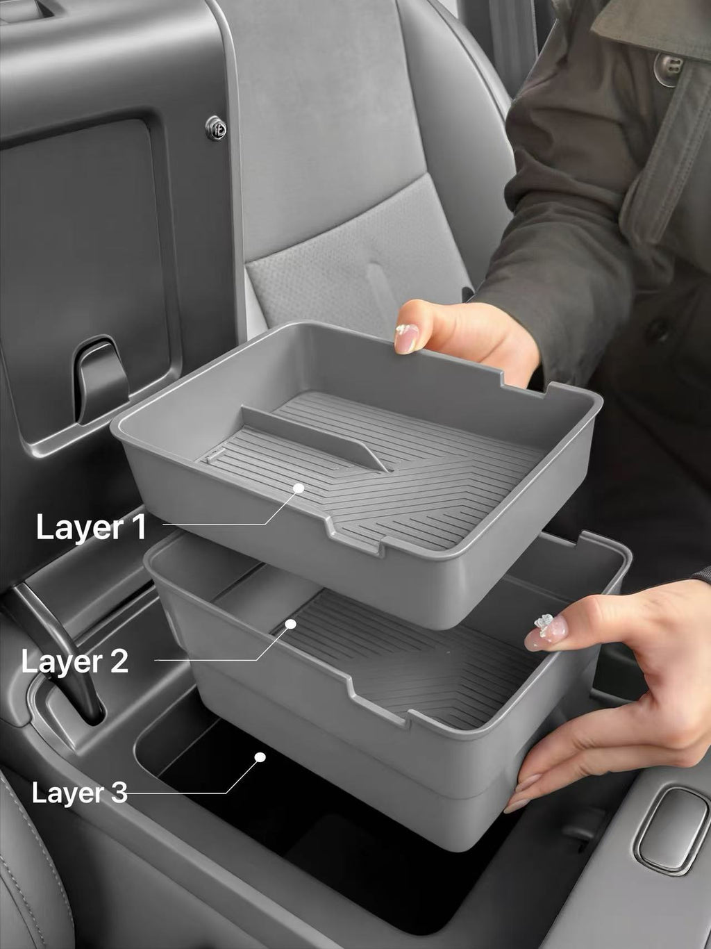 Center Console Armrest Storage Box for Leapmotor Lafa5/ B05