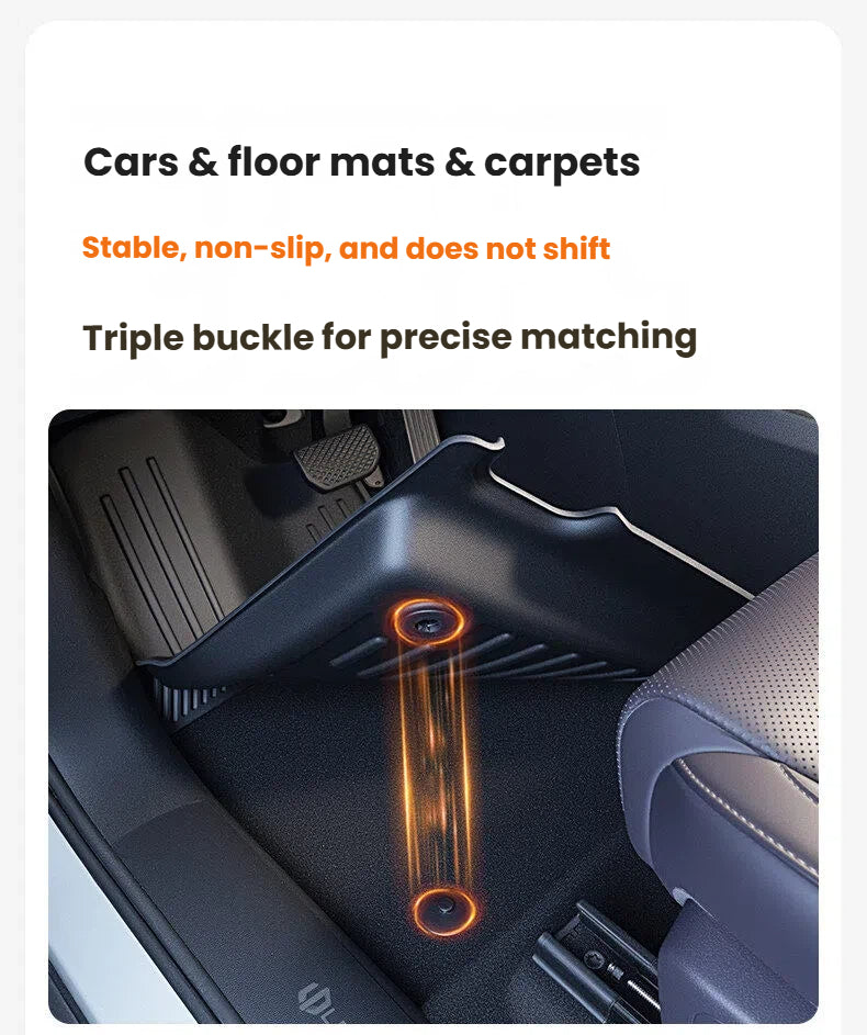 TPE Full Coverage Car Floor Mats for Leapmotor D19 A10 B01 B10 C11 C16 Lafa5 C10 Custom Fit Waterproof Vehicle Interior Accessories