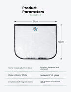 Universal EV Charging Gun Rain Cover Waterproof Protective Shield for Leapmotor C11 C10 C01 T03 Electric Vehicle Charging Accessories