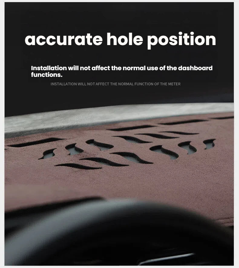 Copertura parasole per cruscotto Leapmotor B10 Tappetino cruscotto in pelle a copertura totale Protezione UV Isolamento termico Accessorio per interni auto