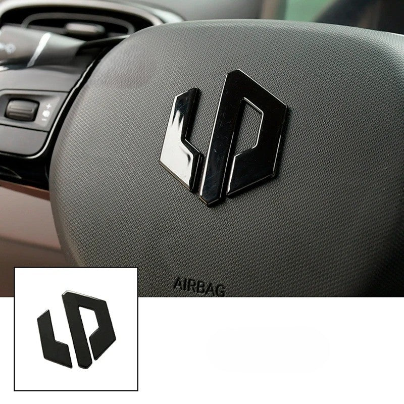 Leapmotor Blackened Car Emblem Letter Sticker - Leapmotor Accessories