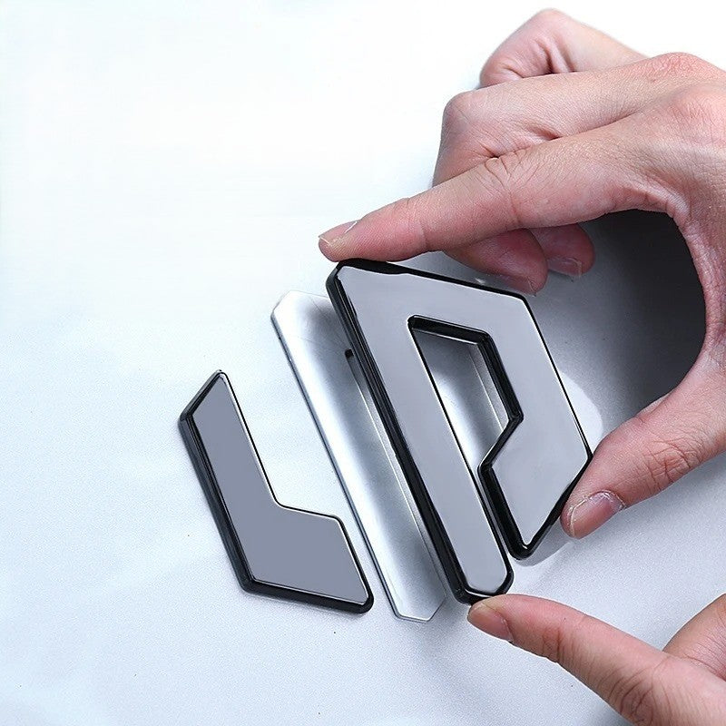 Leapmotor Blackened Car Emblem Letter Sticker - Leapmotor Accessories