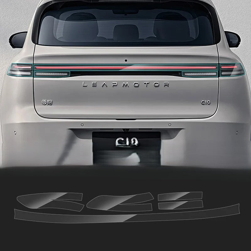 Leapmotor C10 Front Headlights Transparent Protective Film - Leapmotor Accessories