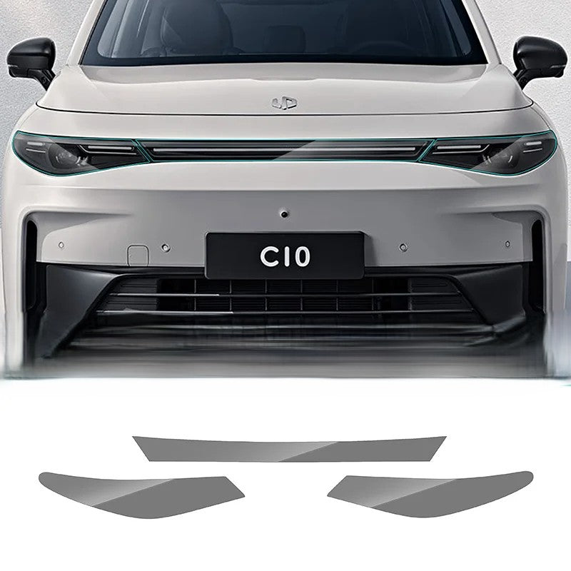 Leapmotor C10 Front Headlights Transparent Protective Film - Leapmotor Accessories