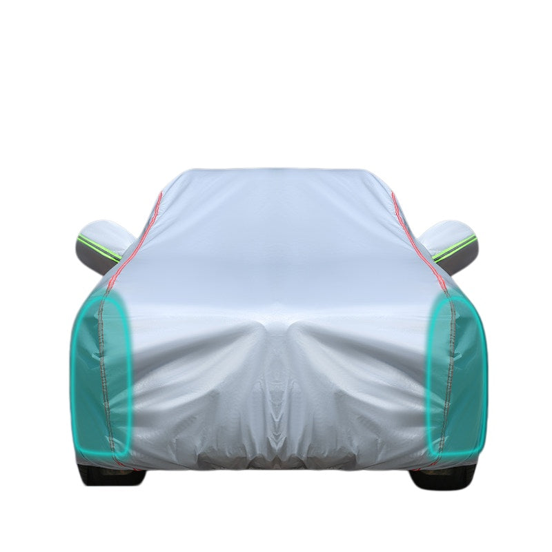 Telo Copriauto Completo per Leapmotor C01 C16 C10 C11 T03 B01 B10 Protezione Solare UV Pioggia Impermeabile Isolamento Termico Copertura Veicolo