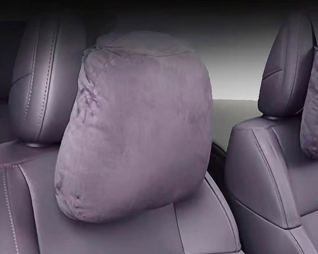 Leapmotor B05/ Lafa5 Suede Headrest Neck Pillow Lumbar Support Cushion