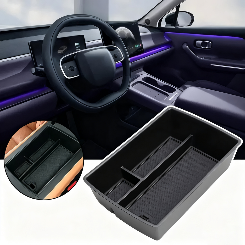 Leapmotor C10 2024-2025 Car Armrest Storage Box Organizer - Leapmotor Accessories