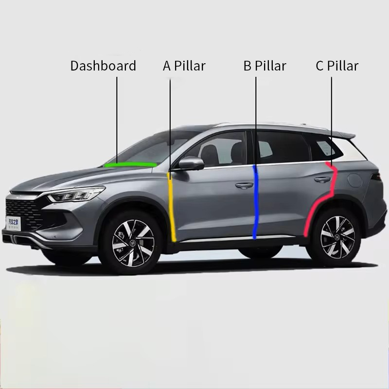 Sealing Strip Soundproofing Kit for Leapmotor B10/B05/C10/C01/T03