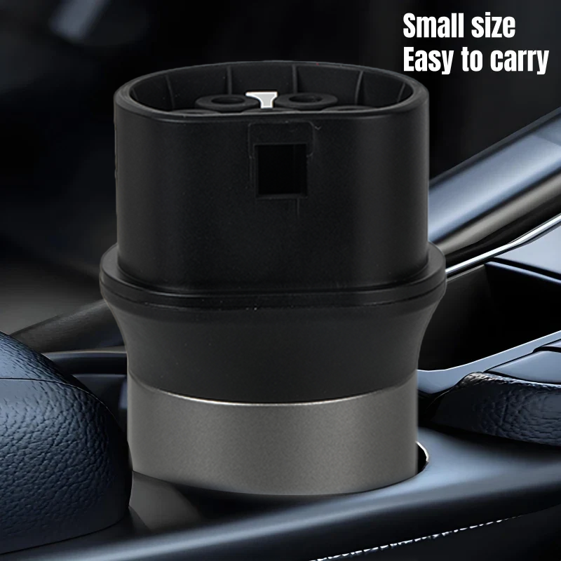 Portable Discharger Type 2 Plug to Socket Converter V2L Discharger - EVEVUP Xpeng Accessories