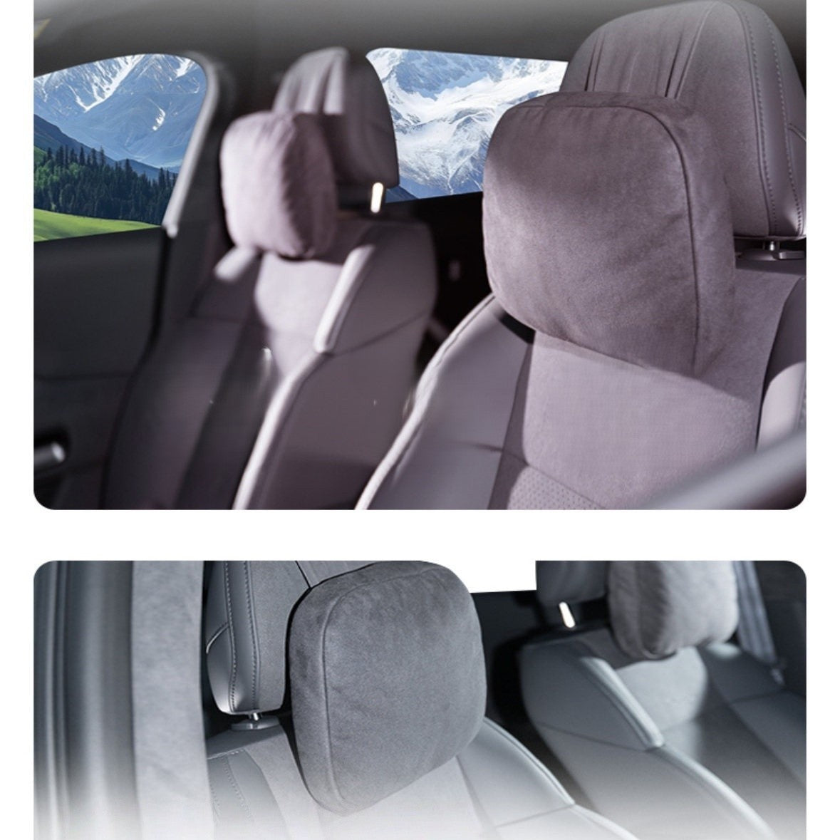 Headrest & Lumbar Support Cushion for Leapmotor LAFA 5/B05