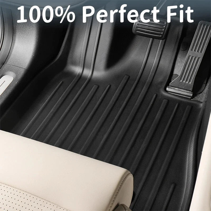 LHD & RHD Leapmotor C10 Floor Mats TPE Trunk Mats Cargo Liners - Leapmotor Accessories