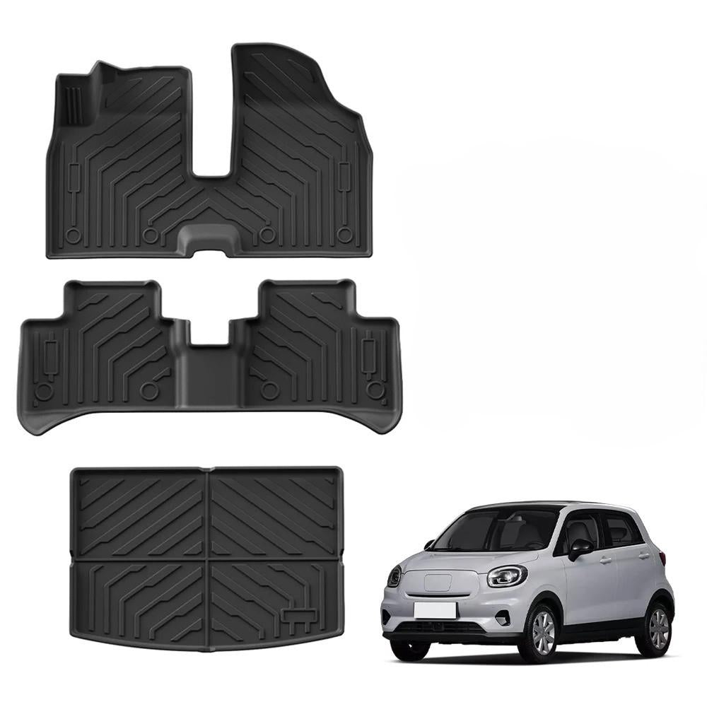 Leapmotor T03 Floor Mats Trunk Pad TPE 3D Foot Mat - Leapmotor Accessories