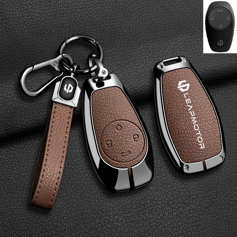 Zinc Alloy Car Key Case Cover For Leapmotor - Leapmotor Accessories