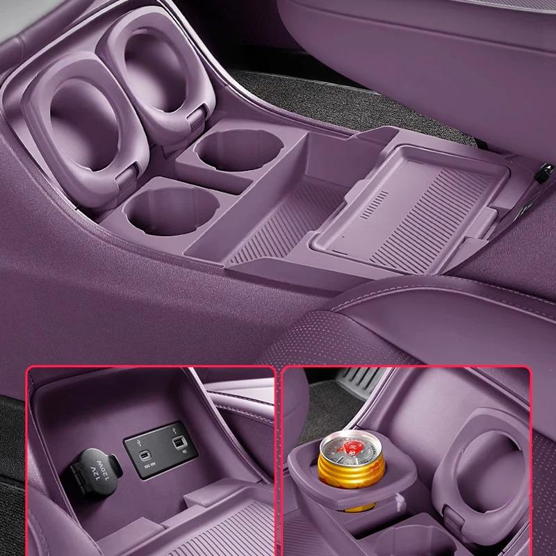 Leapmotor B10 Car Armrest Under Storage Box Organizer Tray - Leapmotor Accessories