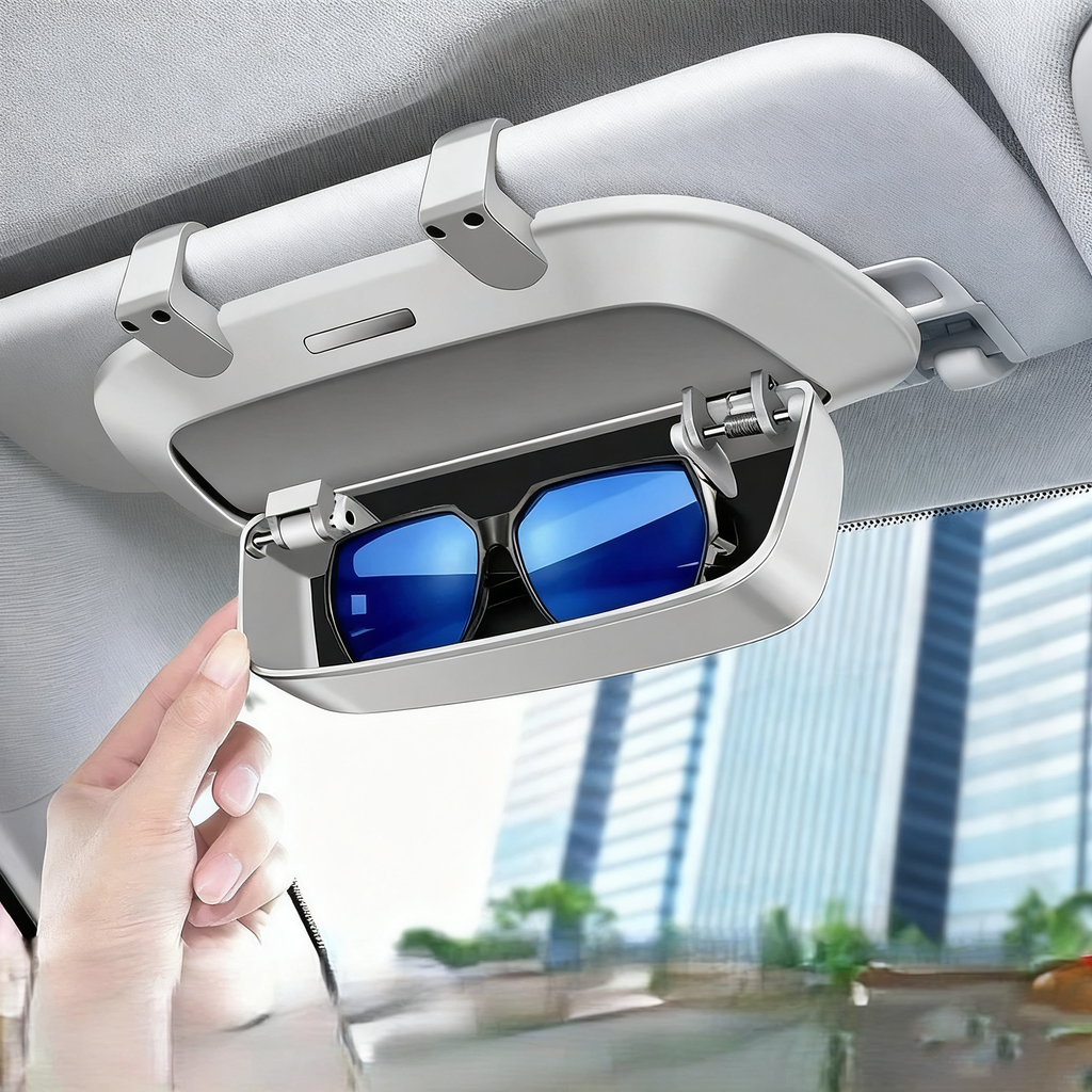 Sun Visor Multifunctional Car Sunglasses Holder - Leapmotor Accessories