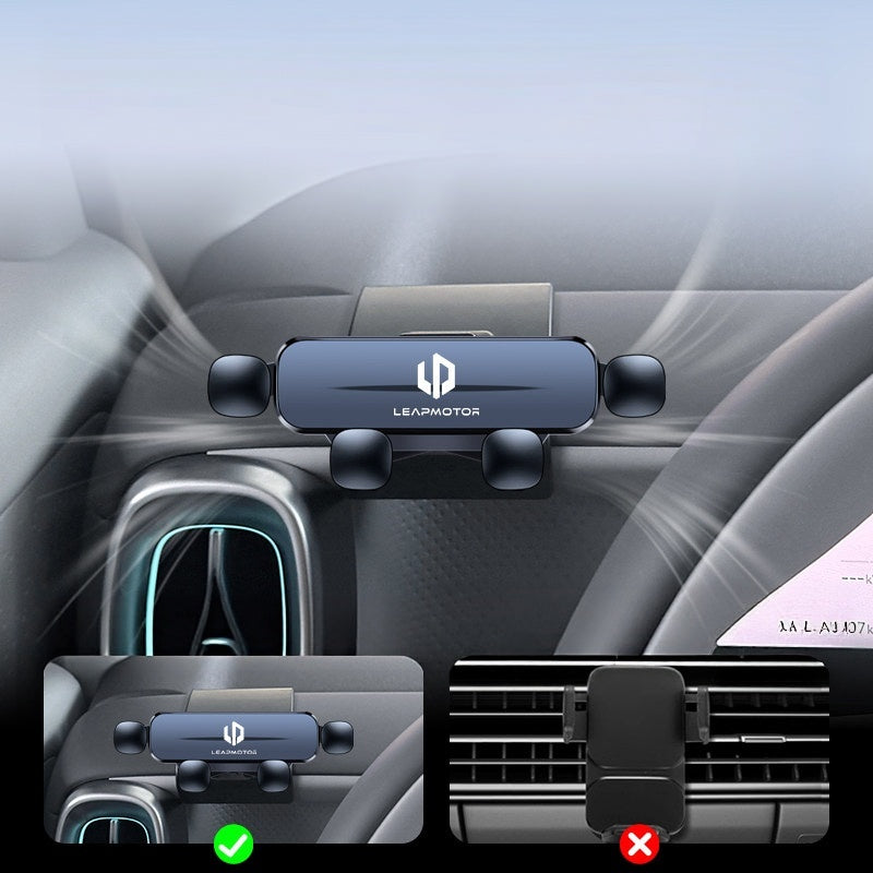 2025–2027 Leapmotor B10 / B01 Car Phone Mount – LHD