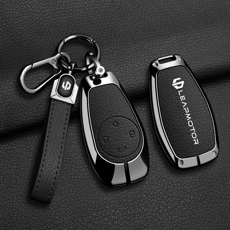 Zinc Alloy Car Key Case Cover For Leapmotor - Leapmotor Accessories