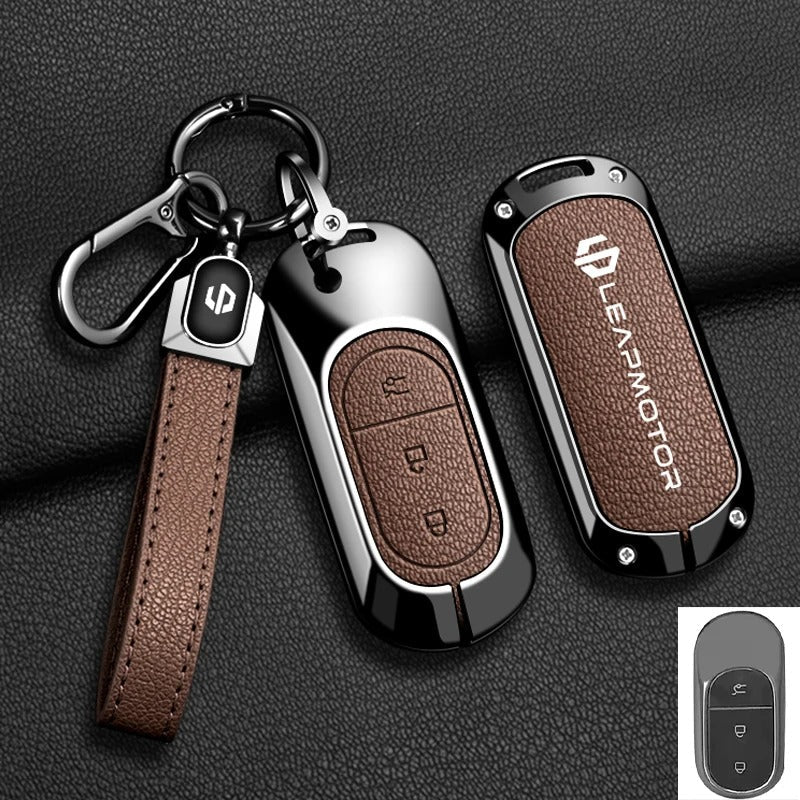 Zinc Alloy Car Key Case Cover For Leapmotor - Leapmotor Accessories