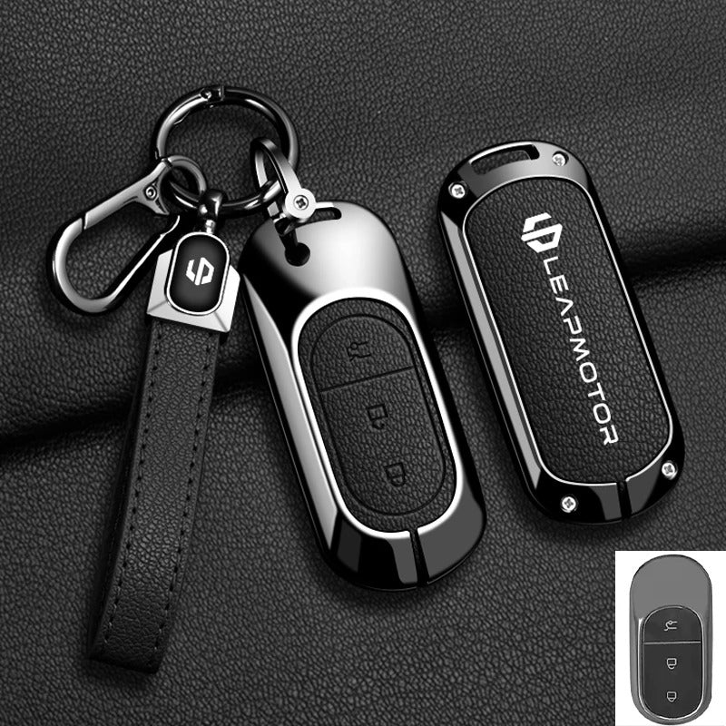 Zinc Alloy Car Key Case Cover For Leapmotor - Leapmotor Accessories
