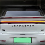 Leapmotor Blackened Car Emblem Letter Sticker - Leapmotor Accessories