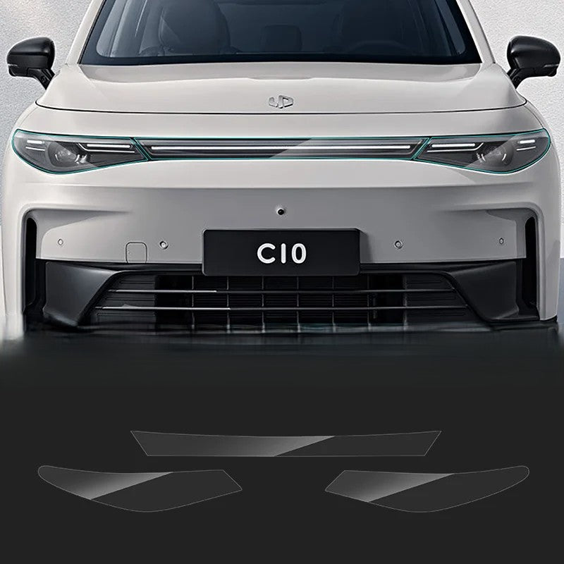 Leapmotor C10 Front Headlights Transparent Protective Film - Leapmotor Accessories