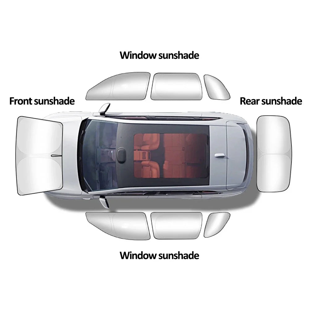 Leapmotor C10 Window Glass Sunshade - Leapmotor Accessories