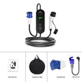 Portable 7KW 32A Type 2 EV Charger 5M/10M Single Phase CEE 3PIN EU plug