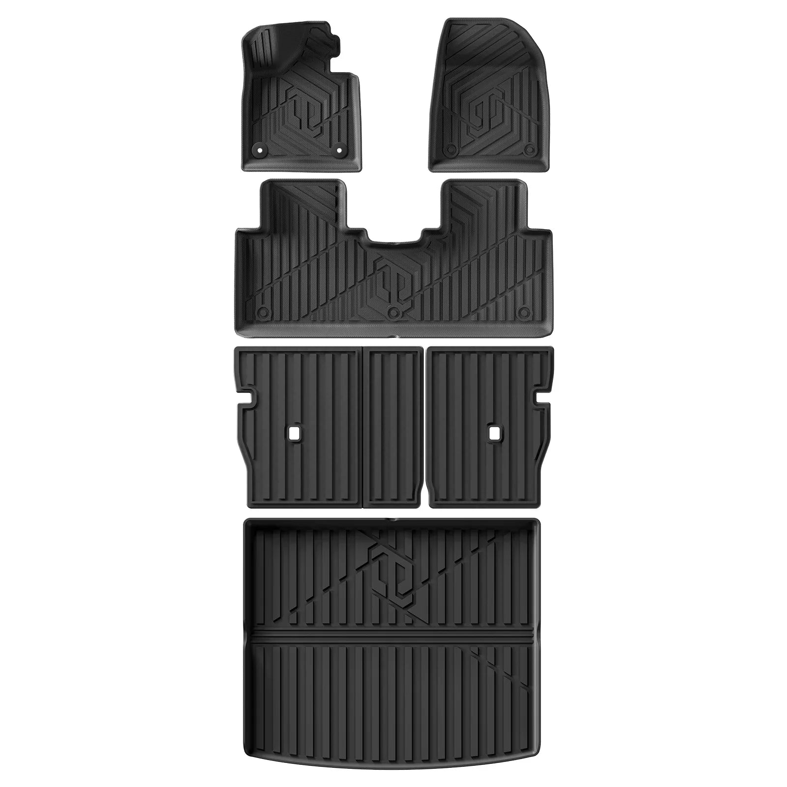 LHD & RHD Leapmotor C10 Floor Mats TPE Trunk Mats Cargo Liners - Leapmotor Accessories