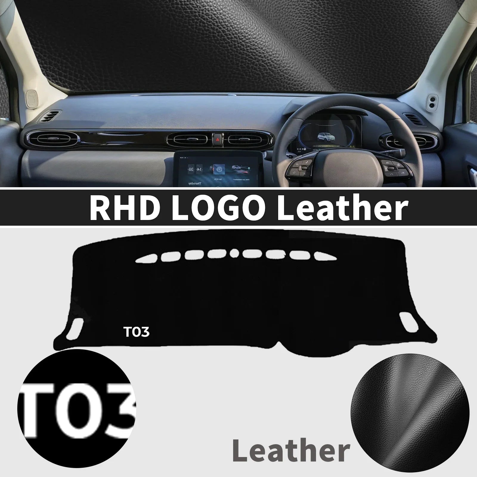 Leapmotor T03 Car DashMat Sunshade Protective Carpet - EVUPUP