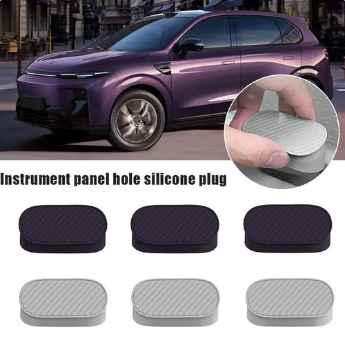 3 pcs Instrument Panel Hole Silicone Plug For Leapmotor B10