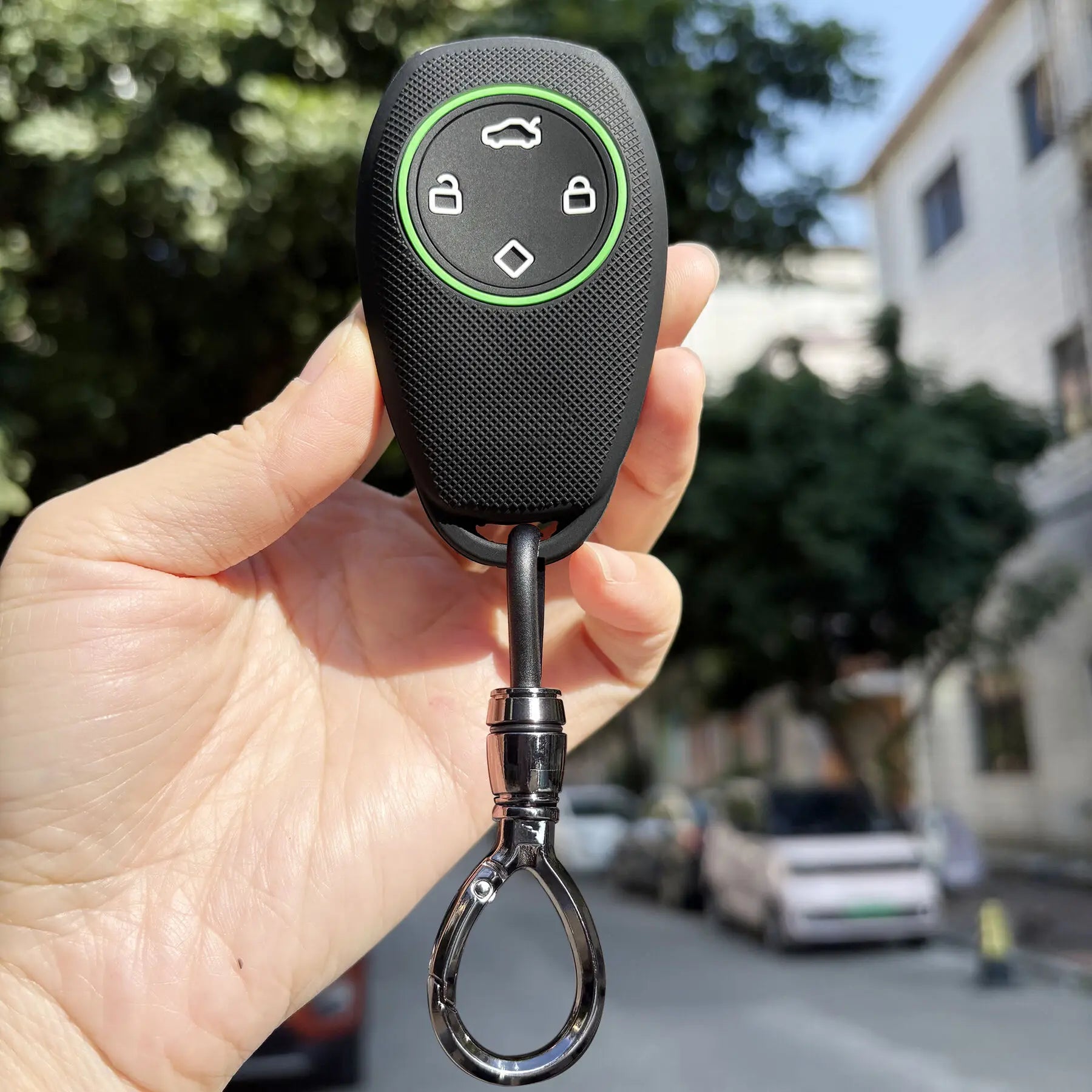 Silicoen Soft Car Key Case Fob For Leapmotor T03 S01 C11 C01 - EVUPUP