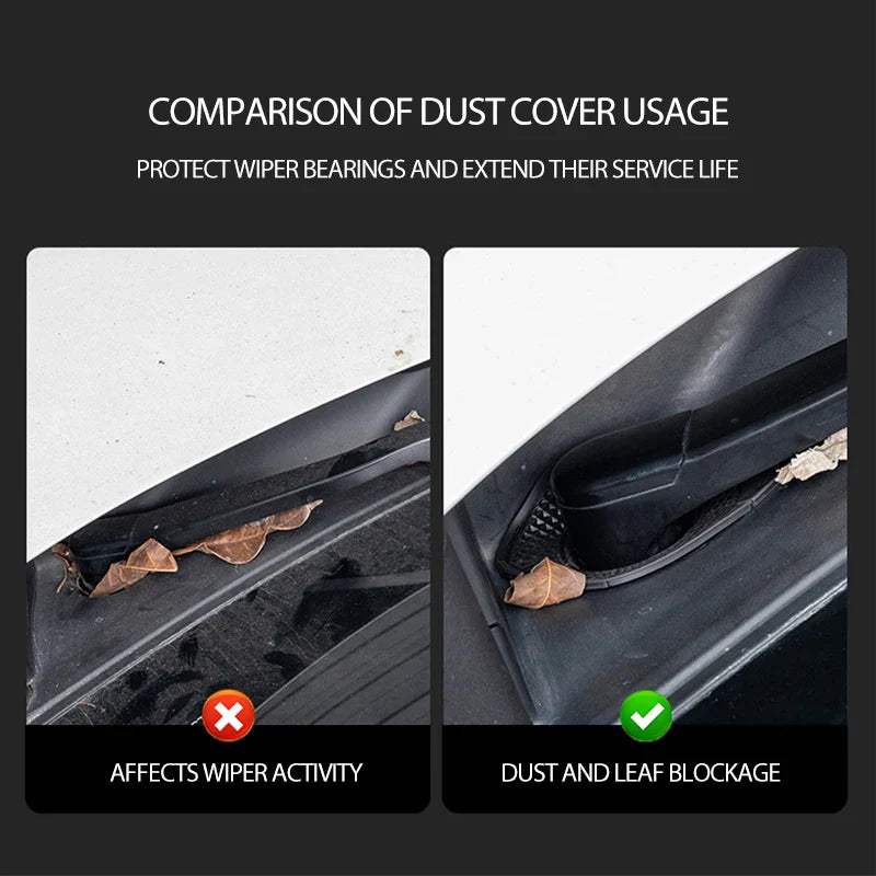 Car Windshield Wiper Hole Protective Cover For Leapmotor t03 s01 c11 2023 C10 C16 - EVUPUP